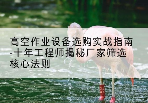 神池剪叉式升降机厂家-高空作业设备选购实战指南-十年工程师揭秘厂家筛选核心法则